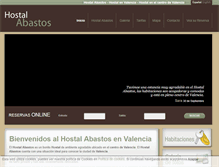 Tablet Screenshot of hostalabastos.es